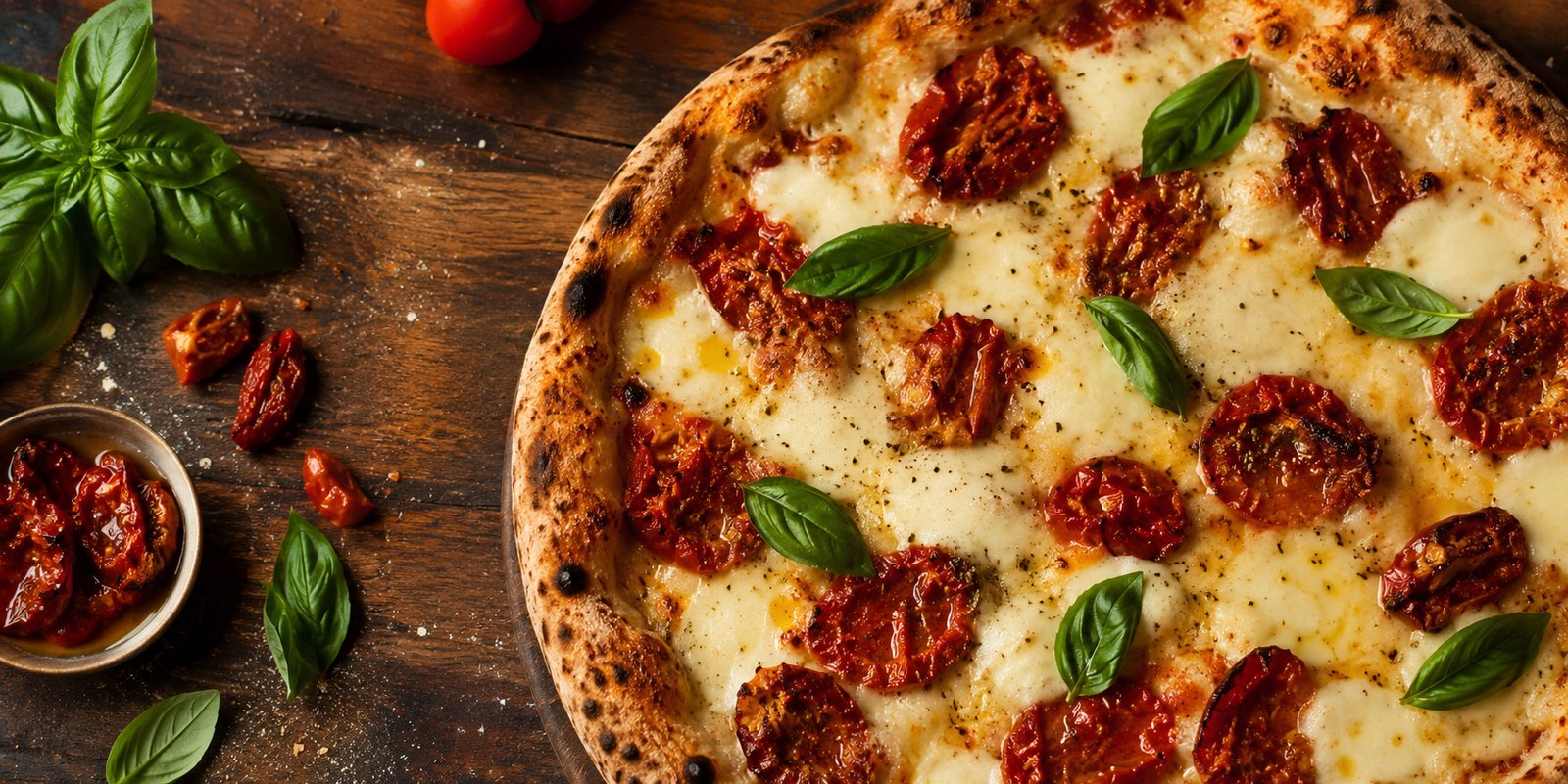 Pizza Margherita artesanal — Crosté Pizzaria, Grajaú, Zona Norte do Rio de Janeiro